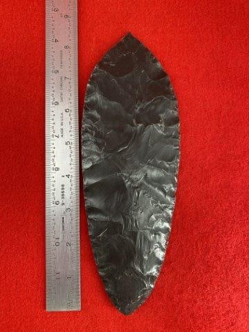 Large Obsidian Blade               Indian Artifact Arrowhead (1 of 3)