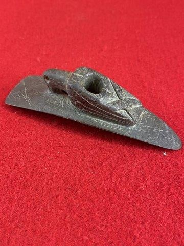 Hawk Effigy Hopewell Pipe               Indian Artifact Arrowhead (1 of 5)