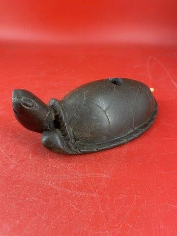 Turtle Effigy Steatite Pipe              Indian Artifact Arrowhead (1 of 6)