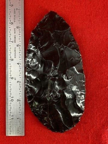 Obsidian Blade            Indian Artifact Arrowhead (1 of 3)