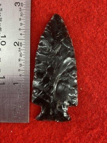 Obsidian Point            Indian Artifact Arrowhead (1 of 4)