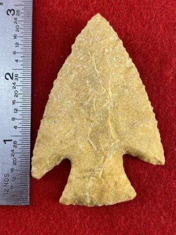 Marshall Indian Artifact Arrowhead: Please see picture for measurement. These artifacts are from multiple collections from around the United States. KEY WORDS: NATIVE AMERICAN INDIAN ARTIFACT ARTIFACTS ARROWHEAD ARROWHEADS MISSISSIPPIAN