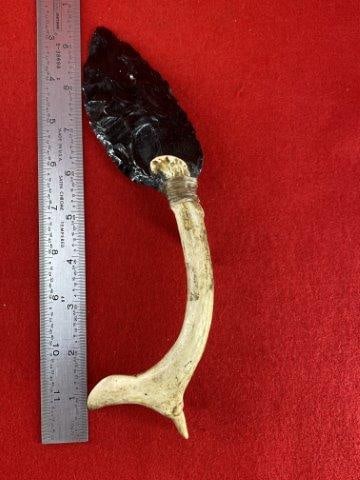 Hafted Blade            Indian Artifact Arrowhead (1 of 3)