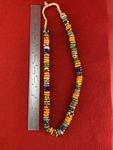 Trade Beads Indian Artifact Arrowhead: Please see picture for measurement. These artifacts are from multiple collections from around the United States. KEY WORDS: NATIVE AMERICAN INDIAN ARTIFACT ARTIFACTS ARROWHEAD ARROWHEADS MISSISSIPPIAN