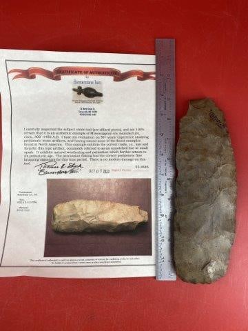 Stone Tool         with COA (1 of 6)