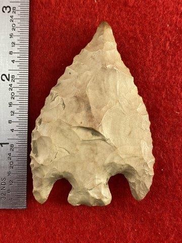 Marshall Indian Artifact Arrowhead: Please see picture for measurement. These artifacts are from multiple collections from around the United States. KEY WORDS: NATIVE AMERICAN INDIAN ARTIFACT ARTIFACTS ARROWHEAD ARROWHEADS MISSISSIPPIAN