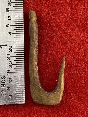 Bone Hook Indian Artifact Arrowhead: Please see picture for measurement. These artifacts are from multiple collections from around the United States. KEY WORDS: NATIVE AMERICAN INDIAN ARTIFACT ARTIFACTS ARROWHEAD ARROWHEADS MISSISSIPPIAN