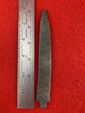 Obsidian Corner Notch           Indian Artifact Arrowhead (1 of 3)