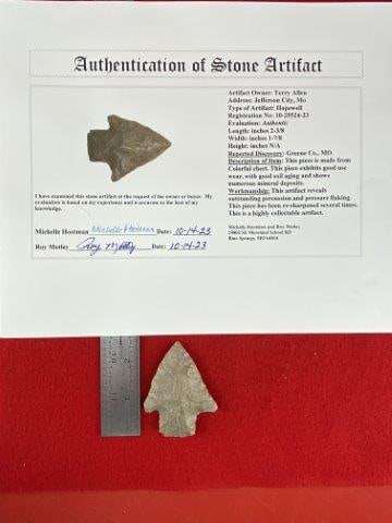 Hopewell               with COA (1 of 5)