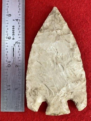 Smith Indian Artifact Arrowhead: Please see picture for measurement. These artifacts are from multiple collections from around the United States. KEY WORDS: NATIVE AMERICAN INDIAN ARTIFACT ARTIFACTS ARROWHEAD ARROWHEADS MISSISSIPPIAN