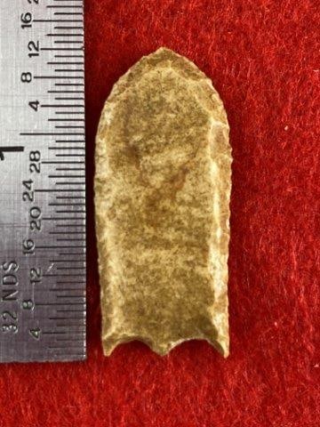 Folsom           Indian Artifact Arrowhead (1 of 3)