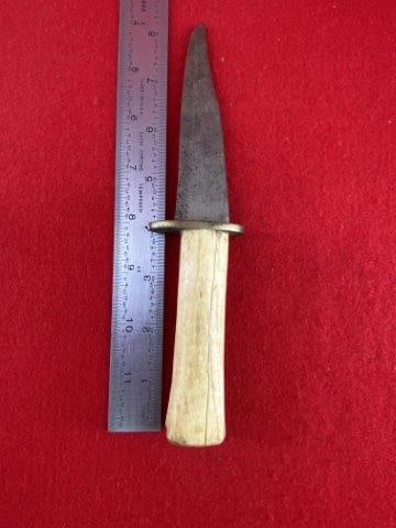 Hand Forged Stag Handle Knife           Indian Artifact Arrowhead (1 of 5)