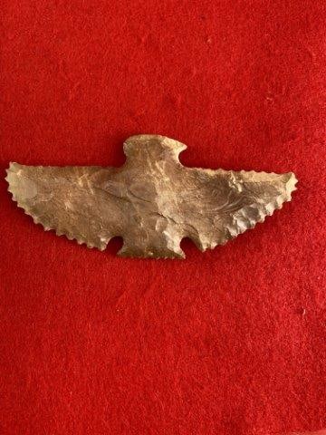 Eagle Effigy           Indian Artifact Arrowhead (1 of 4)