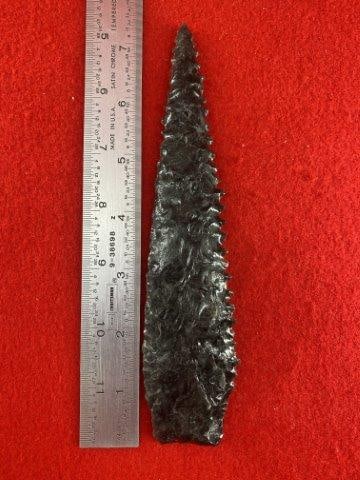 Large Obsidian Blade         Indian Artifact Arrowhead (1 of 3)