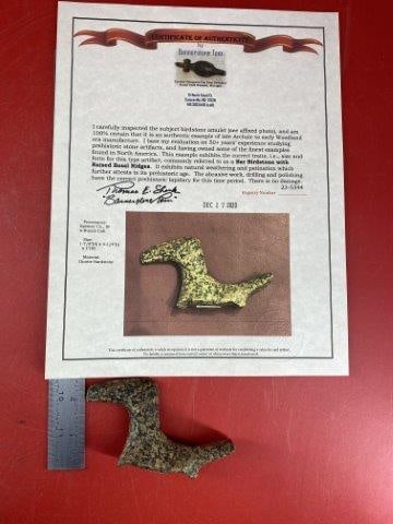 Bar Birdstone with Raised Basal Ridges with COA (1 of 9)