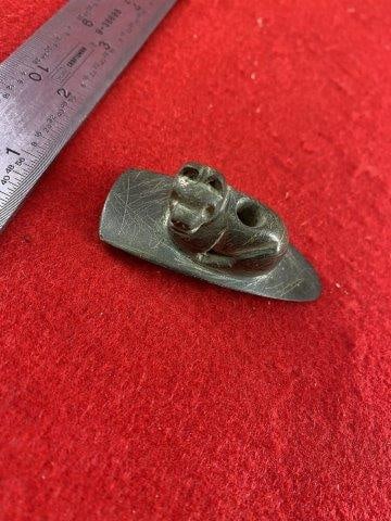 Miniature Platform Pipe         Indian Artifact Arrowhead (1 of 5)