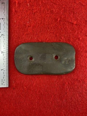 Gorget Indian Artifact Arrowhead: Please see picture for measurement. These artifacts are from multiple collections from around the United States. KEY WORDS: NATIVE AMERICAN INDIAN ARTIFACT ARTIFACTS ARROWHEAD ARROWHEADS MISSISSIPPIAN