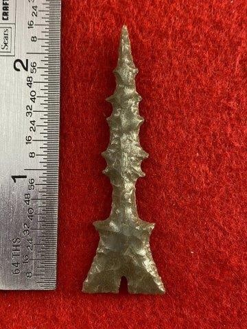 Cahokia Eccentric         Indian Artifact Arrowhead (1 of 1)