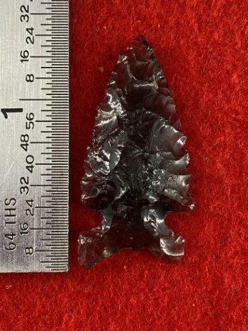 Gem Quality Obsidian Point from Oregon Columbia River       Indian Artifact Arrowhead (1 of 4)