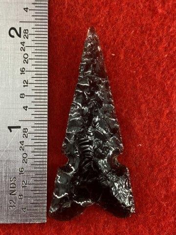 Gem Quality Obsidian Point from Oregon Columbia River       Indian Artifact Arrowhead (1 of 4)