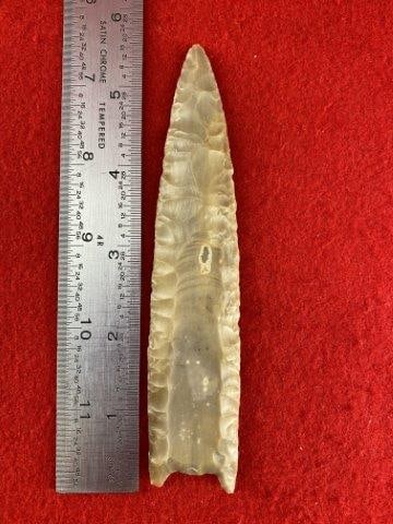 Clovis       Indian Artifact Arrowhead (1 of 4)