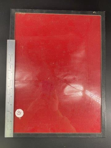 12X16 Riker Frame Used     Indian Artifact Arrowhead (1 of 1)