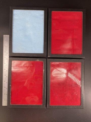 4 6x6 Riker Frames     Indian Artifact Arrowhead (1 of 1)