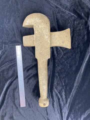Huge Monolithic Axe from Contemporary Collection of the late Floyd Ritter     Indian Artifact (1 of 8)