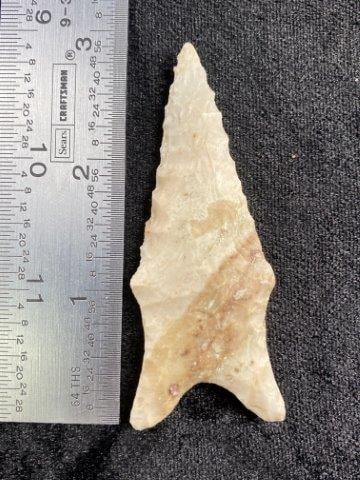 Dalton from the James Evans Estate     Indian Artifact Arrowhead (1 of 3)