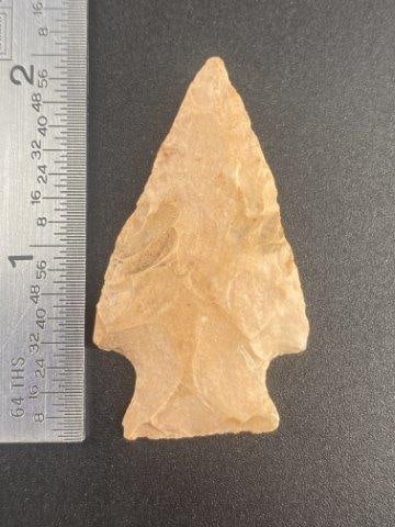 Stemmed Point      Indian Artifact Arrowhead (1 of 3)