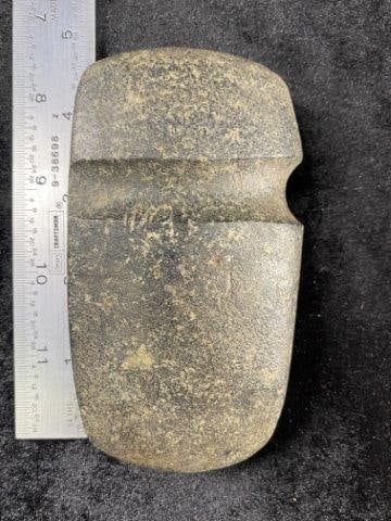 Grooved Axe: Please see picture for measurement. These artifacts are from multiple collections from around the United States. KEY WORDS: NATIVE AMERICAN INDIAN ARTIFACT ARTIFACTS ARROWHEAD ARROWHEADS MISSISSIPPIAN
