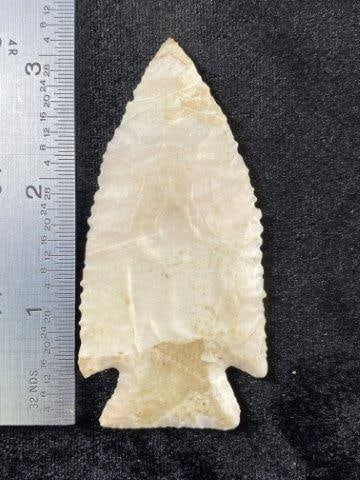 Kirk: Please see picture for measurement. These artifacts are from multiple collections from around the United States. KEY WORDS: NATIVE AMERICAN INDIAN ARTIFACT ARTIFACTS ARROWHEAD ARROWHEADS MISSISSIPPIAN