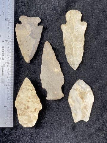 5 Nice Arrow Points (1 of 1)