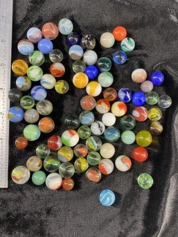 Group of Marbles: Please see picture for measurement. These artifacts are from multiple collections from around the United States. KEY WORDS: NATIVE AMERICAN INDIAN ARTIFACT ARTIFACTS ARROWHEAD ARROWHEADS MISSISSIPPIAN