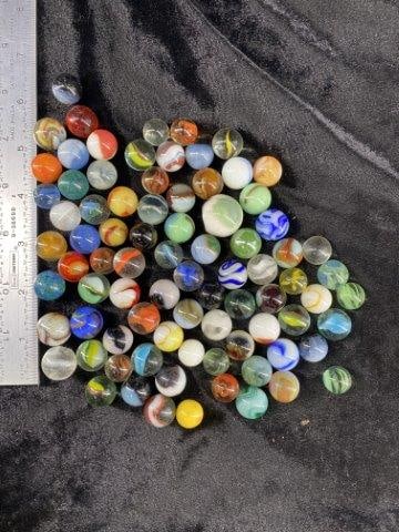Group of Marbles: Please see picture for measurement. These artifacts are from multiple collections from around the United States. KEY WORDS: NATIVE AMERICAN INDIAN ARTIFACT ARTIFACTS ARROWHEAD ARROWHEADS MISSISSIPPIAN