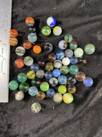 Group of Marbles: Please see picture for measurement. These artifacts are from multiple collections from around the United States. KEY WORDS: NATIVE AMERICAN INDIAN ARTIFACT ARTIFACTS ARROWHEAD ARROWHEADS MISSISSIPPIAN