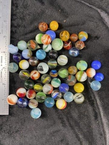 Group of Marbles: Please see picture for measurement. These artifacts are from multiple collections from around the United States. KEY WORDS: NATIVE AMERICAN INDIAN ARTIFACT ARTIFACTS ARROWHEAD ARROWHEADS MISSISSIPPIAN