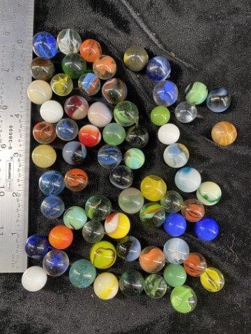 Group of Marbles: Please see picture for measurement. These artifacts are from multiple collections from around the United States. KEY WORDS: NATIVE AMERICAN INDIAN ARTIFACT ARTIFACTS ARROWHEAD ARROWHEADS MISSISSIPPIAN