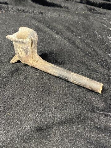 Bird Effigy Pottery Pipe (1 of 6)