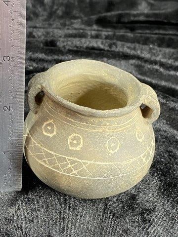 Mississipian Mini Strap Handle      Indian Artifact Arrowhead (1 of 4)