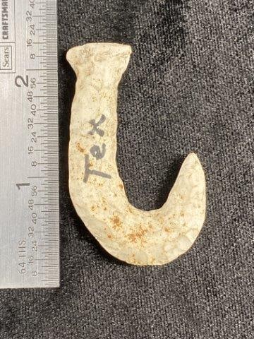 Texas Hook      Indian Artifact Arrowhead (1 of 3)