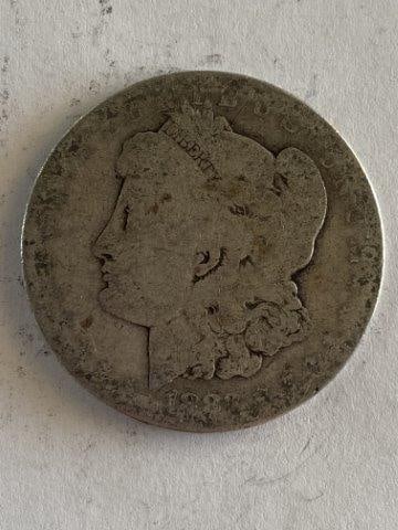 1882 Morgan Silver Dollar: Please see picture for Date & Mint Mark. KEY WORDS: NATIVE AMERICAN INDIAN ARTIFACT ARTIFACTS ARROWHEAD ARROWHEADS MISSISSIPPIAN QUAPAW CADDO POTTERY COINS MORGAN DOLLAR PEACE DOLLAR SILVER COINS