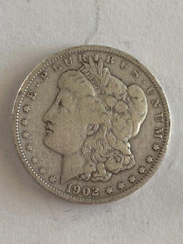 1902     Morgan Silver Dollar (1 of 2)