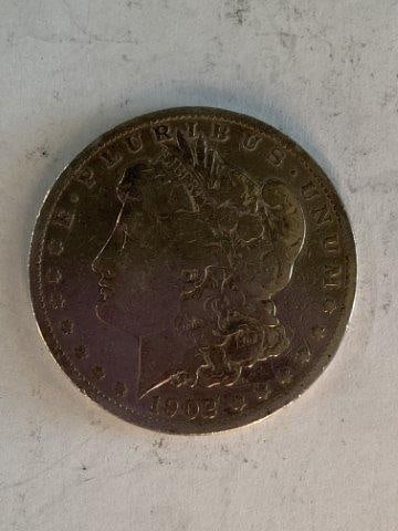 1902     Morgan Silver Dollar (1 of 2)