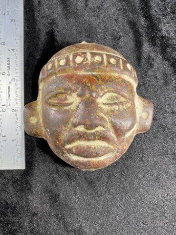 Pre-Columbian Stone Mask (1 of 6)
