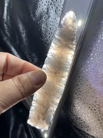 Obsidian Point: Please see picture for measurement. These artifacts are from multiple collections from around the United States. KEY WORDS: NATIVE Amerman INDIAN ARTIFACT ARTIFACTS ARROWHEAD ARROWHEADS MISSISSIPPIAN 