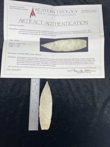 Sedalia with COA (1 of 5)