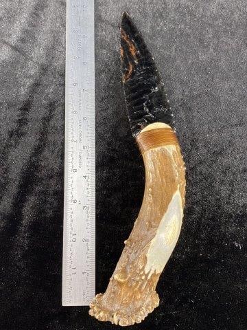 Hafted Arrowhead: Please see picture for measurement. These artifacts are from multiple collections from around the United States. KEY WORDS: NATIVE AMERICAN INDIAN ARTIFACT ARTIFACTS ARROWHEAD ARROWHEADS MISSISSIPPIAN