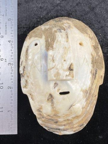 Shell Face Effigy Mask (1 of 3)