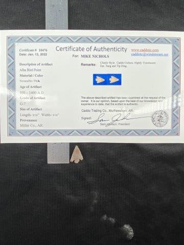 Alba Bird Point     with COA (1 of 6)